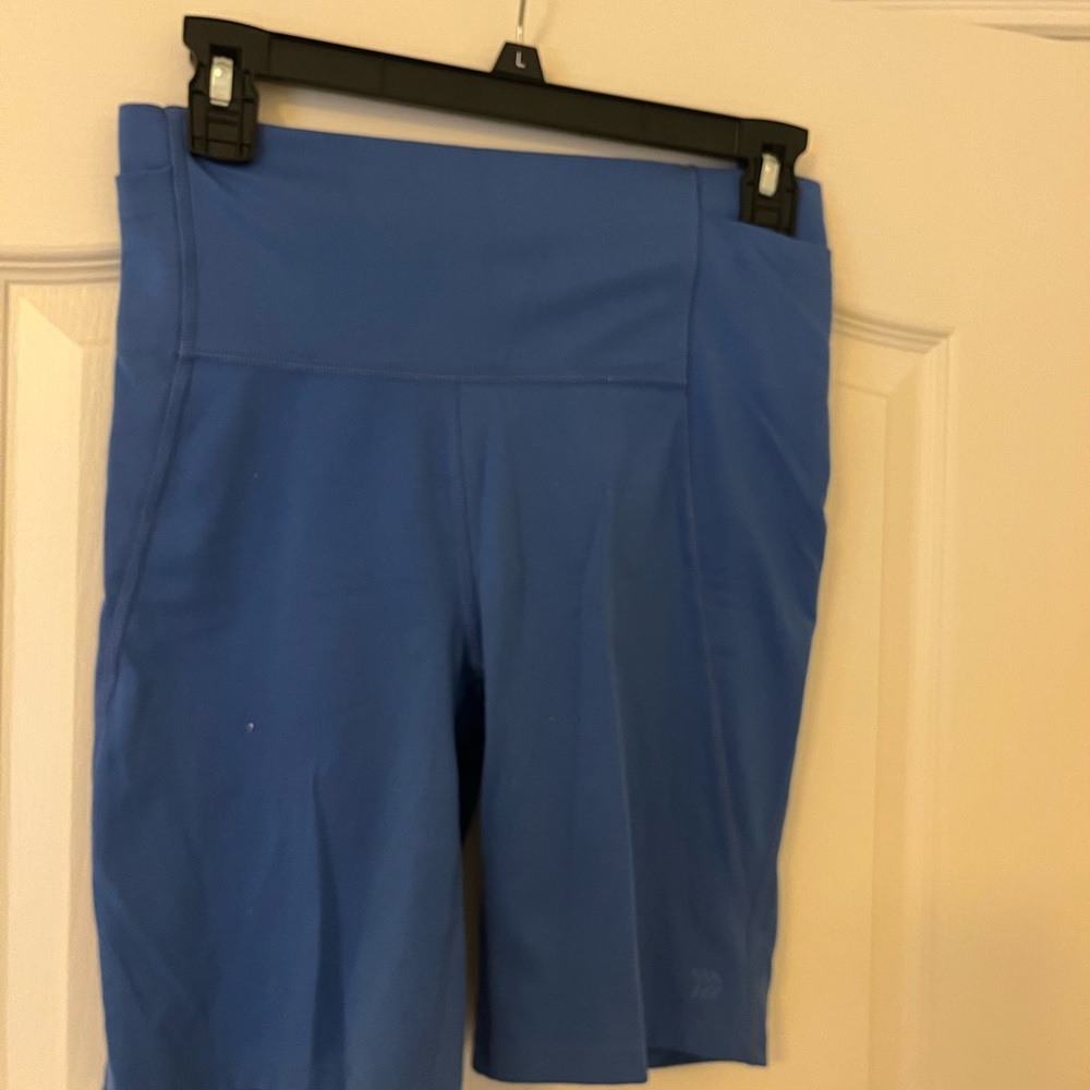 All in Motion Women's Blue Bike Shorts